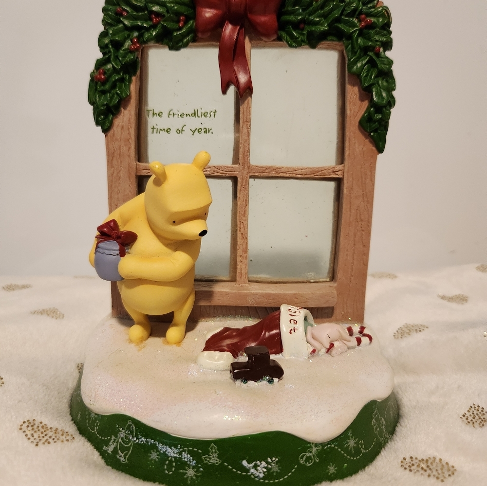 Vintage Disney Classic Pooh Holiday collectible.